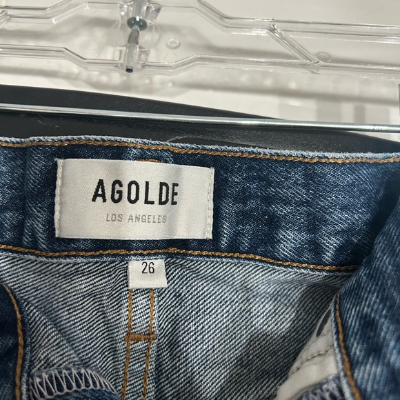 Agolde women’s Denim shorts - Picture 2 of 3